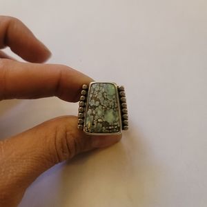 Raebird - Star Fox Variscite Ring - Size 6.5